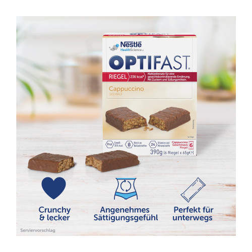 Optifast Riegel Cappuccino
