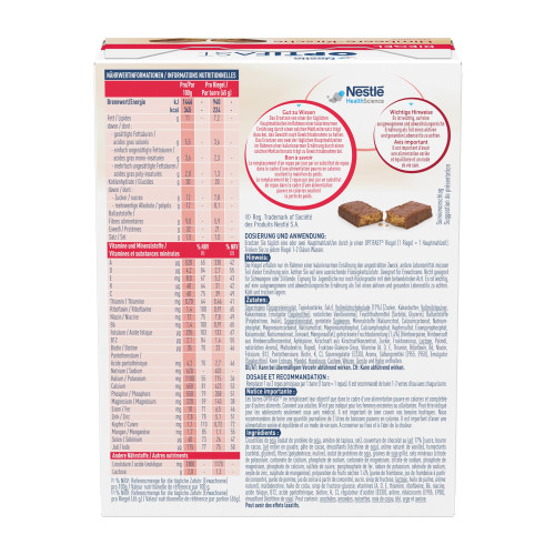 Optifast Riegel Himbeere-Kirsche