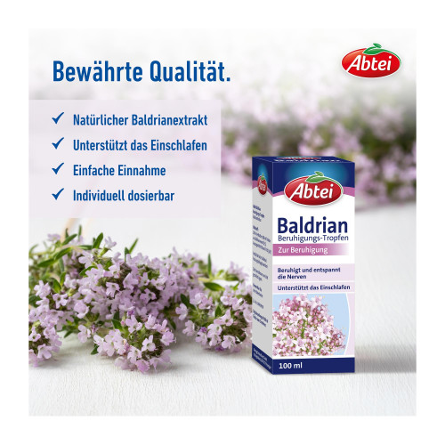 Abtei Baldrian Beruhigungs Tropfen