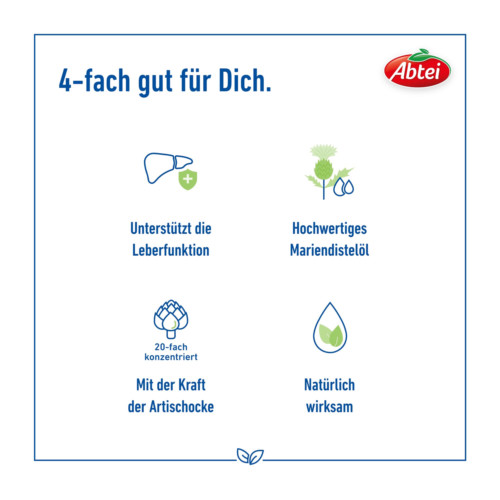 Abtei Mariendistel Plus Kapseln mit Artischocke