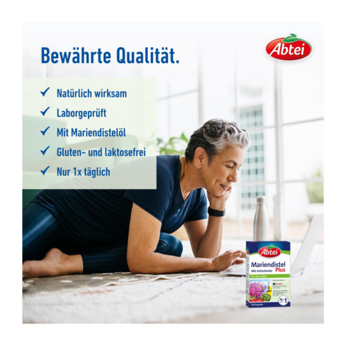 Abtei Mariendistel Plus Kapseln mit Artischocke