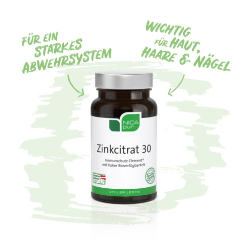 NICApur Zinkcitrat 30 Kapseln