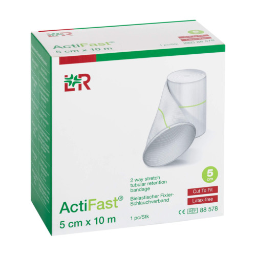 ActiFast Schlauchverband 5 cm x 10 m gr&uuml;n