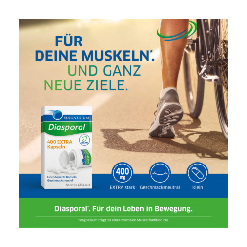 MAGNESIUM DIASPORAL 400 Extra Kapseln