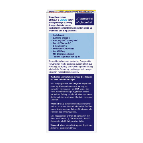 Doppelherz system Omega-3 Liquid