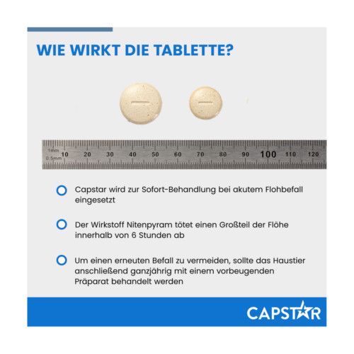 Capstar 11,4 mg Tabletten f&uuml;r Katzen/kleine Hunde