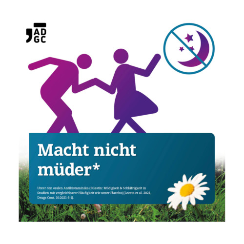 Bilastin ADGC 20 mg Tabletten bei Allergie