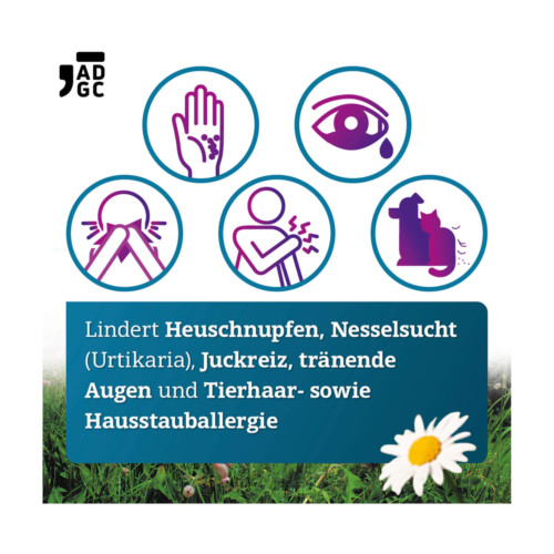 Bilastin ADGC 20 mg Tabletten bei Allergie