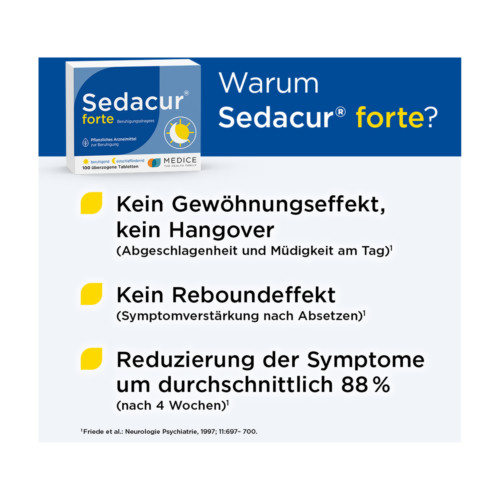 Sedacur forte Beruhigungsdragees