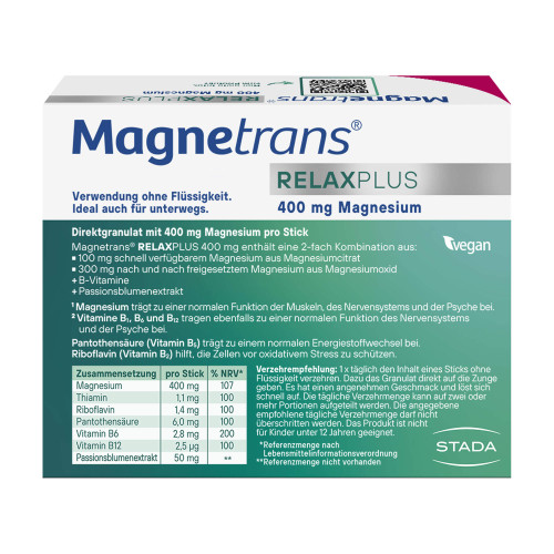 Magnetrans RelaxPlus 400 mg Direktgranulat