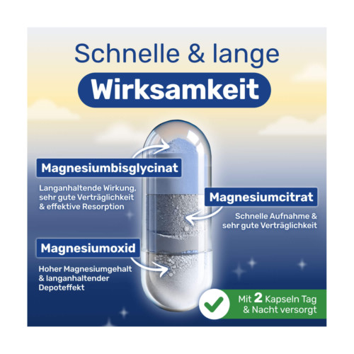 Glycowohl Magnesium 400 mg hochdosiert vegan