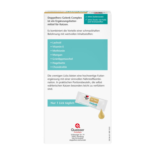 Doppelherz f&uuml;r Tiere Gelenk Complex f&uuml;r Katzen