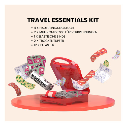 Wild Stripes Reise-Set - Erste-Hilfe Essentials