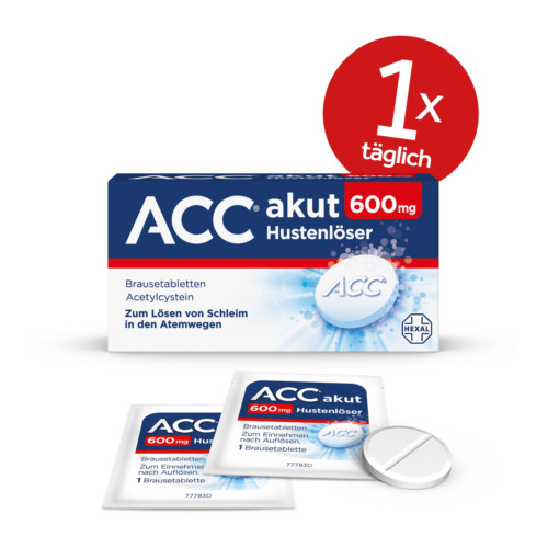 ACC akut 600 Hustenl&ouml;ser Brausetabletten