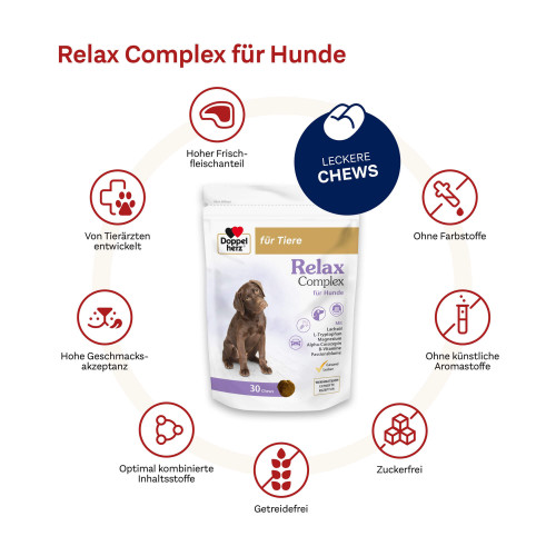 Doppelherz f&uuml;r Tiere Relax Complex Chews f&uuml;r Hunde