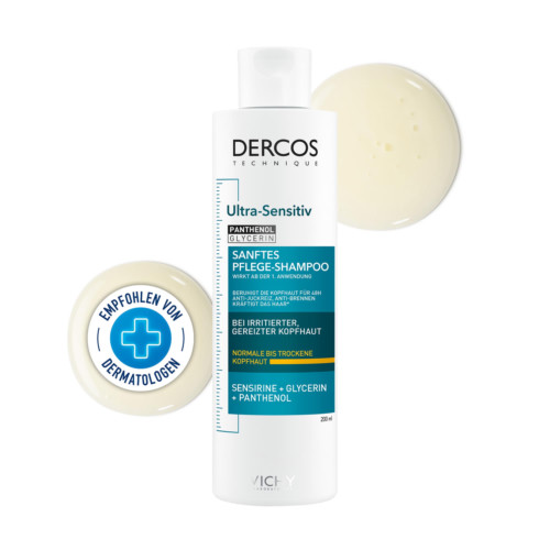 Vichy Dercos Ultra-Sensitiv Pflege-Shampoo Trockenes Haar