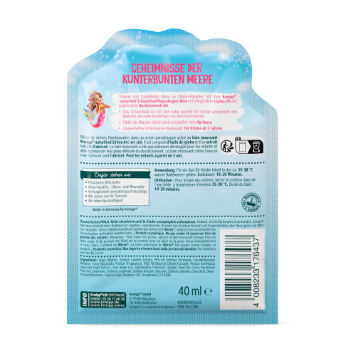 Kneipp Naturkind Schaumbad Regenbogen-Nixe