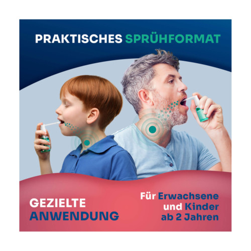 Tonsino Spray bei Halsschmerzen