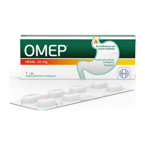 Omep Hexal 20 mg magensaftresistente Hartkapseln