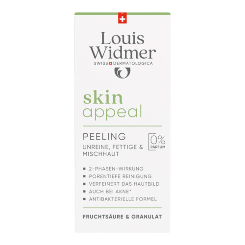 Widmer skinappeal Peeling unparf&uuml;miert