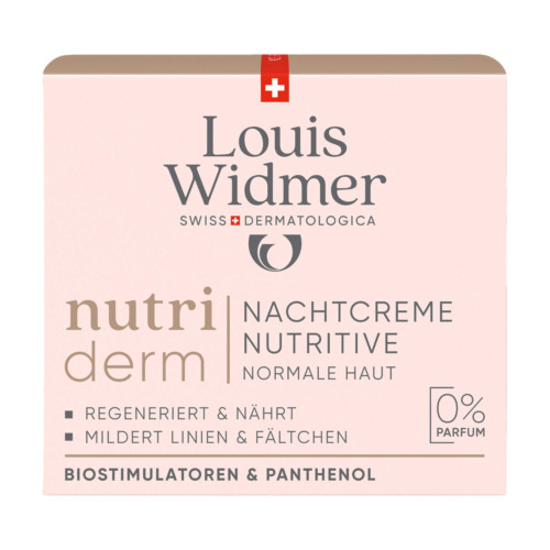 Widmer nutriderm Nachtcreme Nutritive unparf&uuml;miert