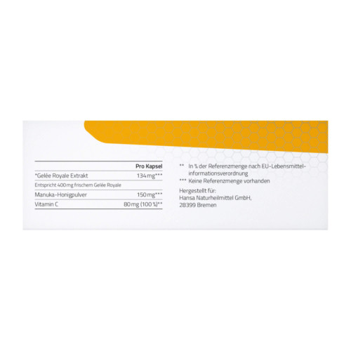 Beecraft Gelee Royale mit Manuka-Honig