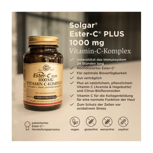 Solgar Ester-C plus 1000 mg Tabletten