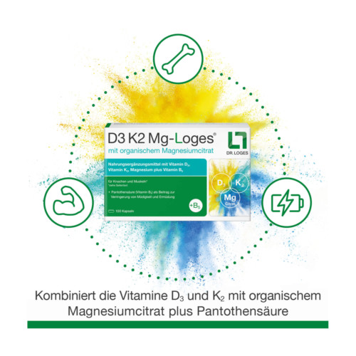 D3 K2 Mg-Loges Kapseln