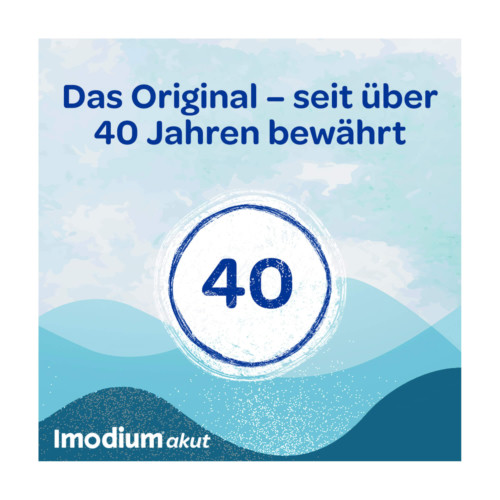 Imodium akut Hartkapseln bei akutem Durchfall