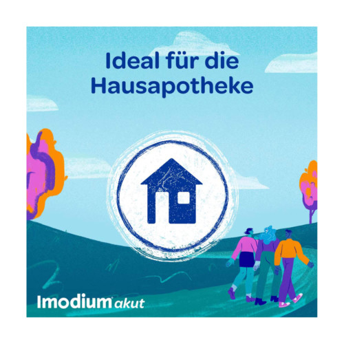 Imodium akut Hartkapseln bei akutem Durchfall