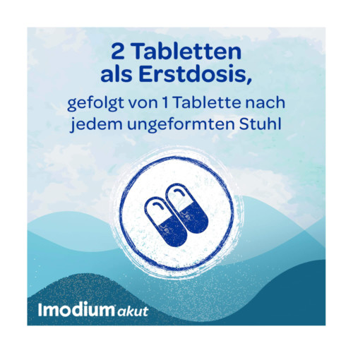 Imodium akut Hartkapseln bei akutem Durchfall