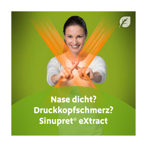 SINUPRET extract &uuml;berzogene Tabletten