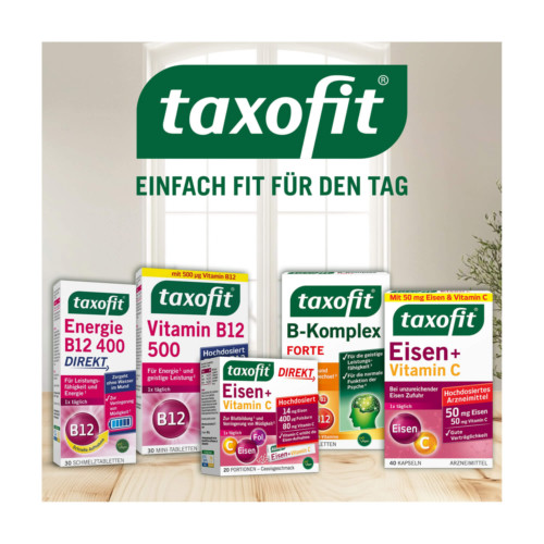 Taxofit B-Komplex + Fols&auml;ure Mini Tabletten