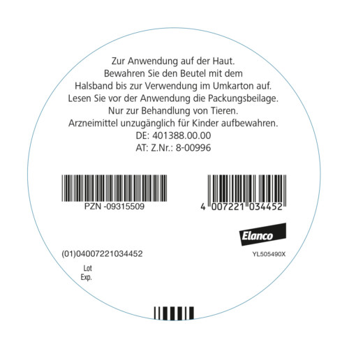 Seresto Halsband f&uuml;r kleine Hunde