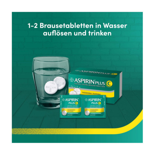 Aspirin Plus C Brausetabletten