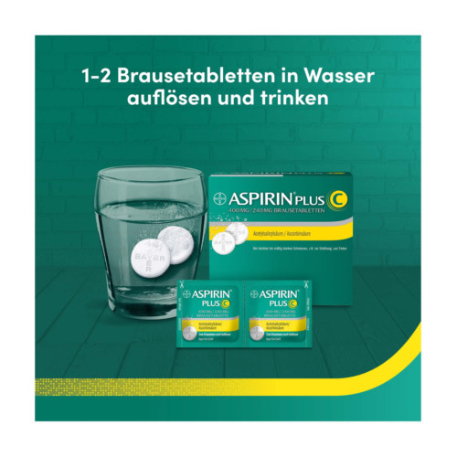 Aspirin Plus C Brausetabletten