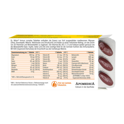 Dr. B&ouml;hm Immun complex Tabletten
