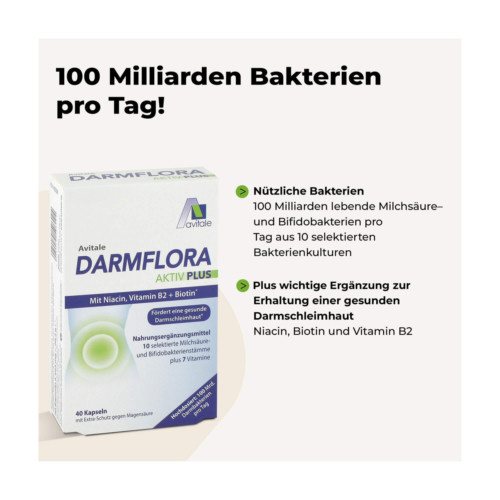 Darmflora Aktiv Plus Kapseln