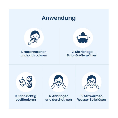 Besser Atmen Breathe Right Nasenstrips gro&szlig; beige