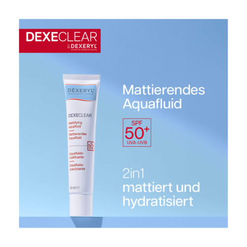 Dexeryl Dexeclear Mattierendes Aquafluid SPF 50+