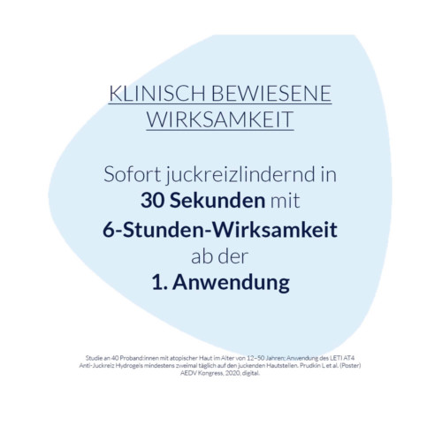 LETI AT4 Anti-Juckreiz Hydrogel