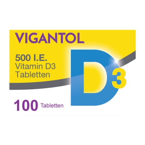 Vigantol 500 I.E. Vitamin D3 Tabletten