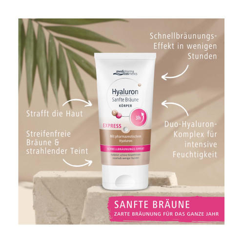 Hyaluron Sanfte Br&auml;une K&ouml;rperpflege Express