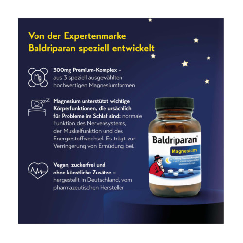 Baldriparan Magnesium Kapseln
