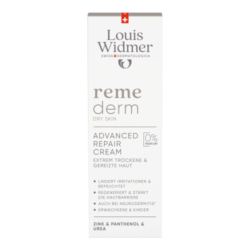 Widmer remederm Advanced Repair Cream unparf&uuml;miert
