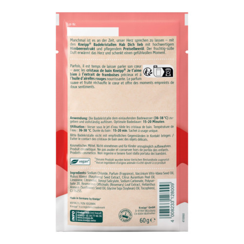 Kneipp Badekristalle Hab dich lieb