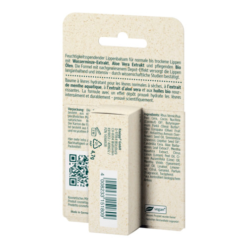 Kneipp Lippenpflege Hydro Wasserminze/Aloe Vera
