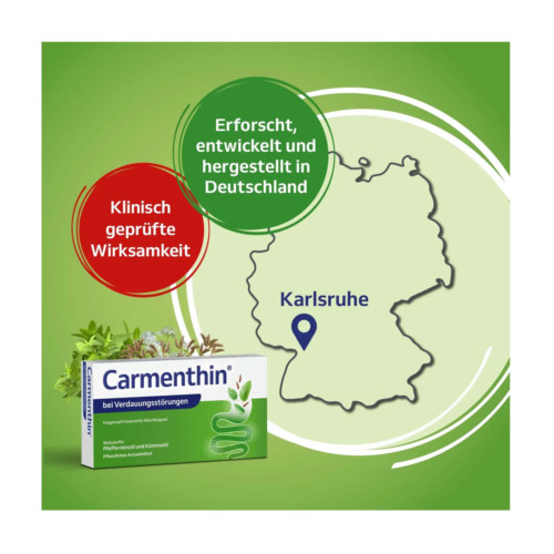 Carmenthin Weichkapseln bei Verdauungsst&ouml;rungen