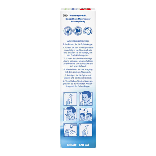 Doppelherz aktiv Meerwasser Nasensp&uuml;lung
