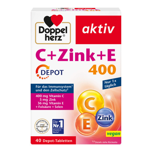 Doppelherz aktiv C+Zink+E Depot-Tabletten